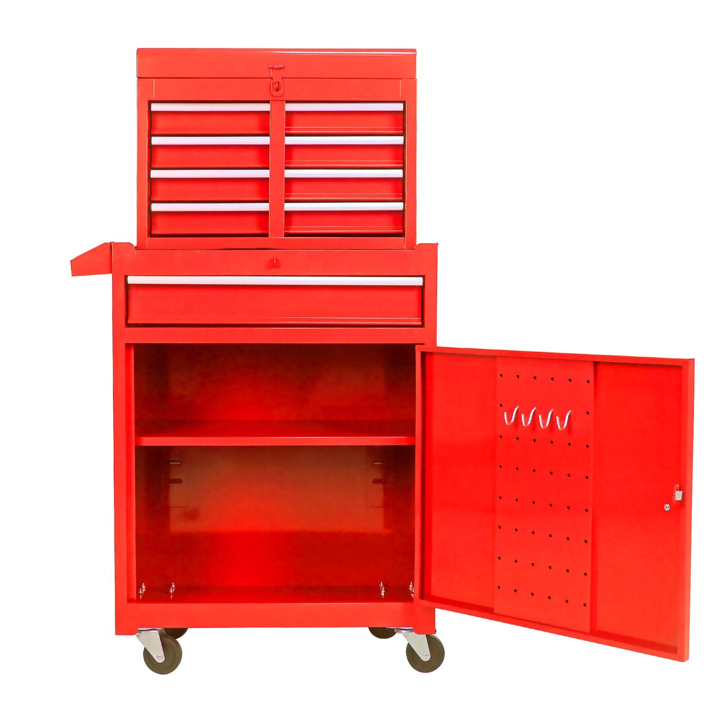 Removable 5-Drawer Metal Tool Storage Cabinet - Garage & Workshop