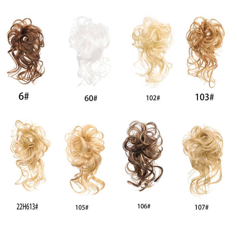 Fluffy Long Beard Wig for Ladies - Natural Look & Lazy Style - Multiple Colors