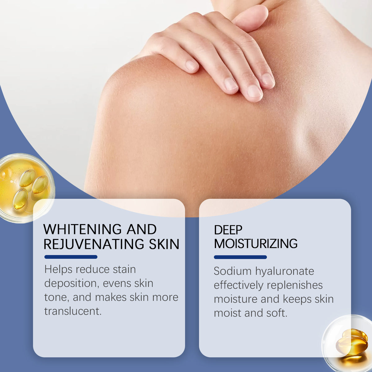 Moisturizing, Nourishing And Smoothing Skin Improve Gloss Glow With