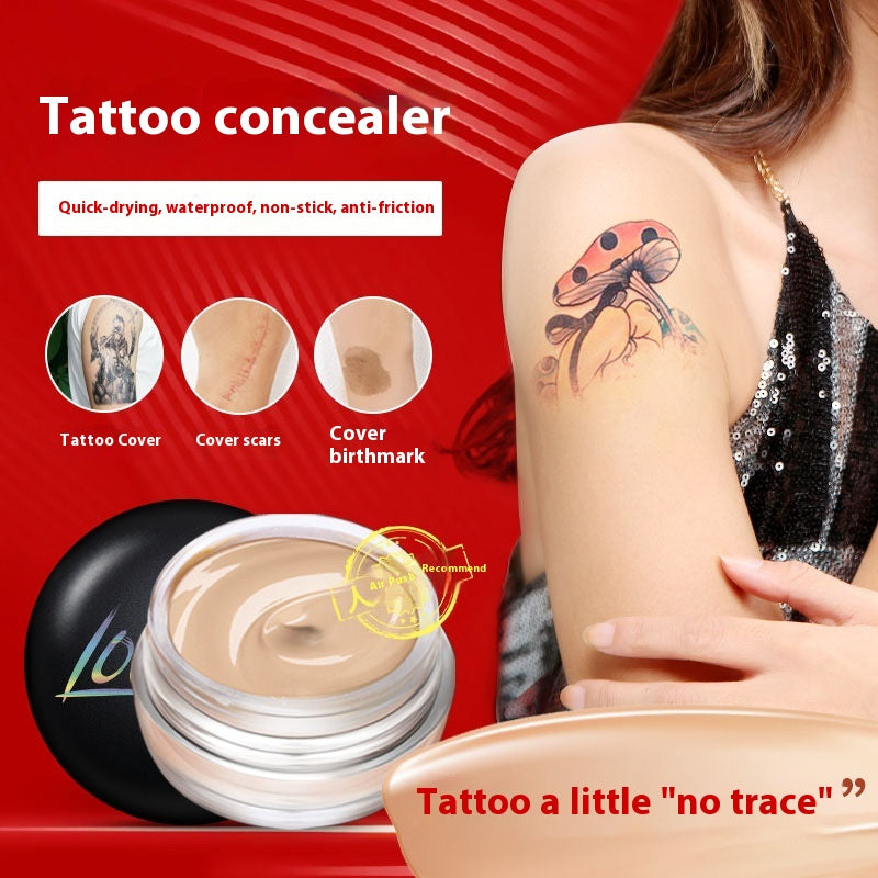 Two-Tone Tattoo Concealer Waterproof & Sweat-Proof Makeup Set
