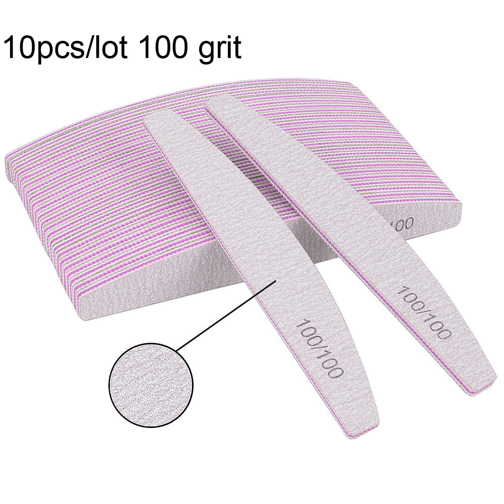 Multicolor Nail Buffers & Polishing Tools Set for Nail Art - Multiple Grits