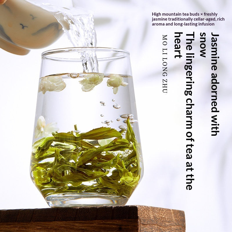 Extra-Strong Jasmine Tea Leaves - Green Tea, 100g or 200g Packaging