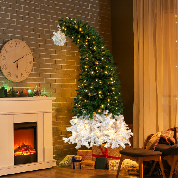 6 FT Pre-lit Santa Hat Christmas Tree with 250 Warm White Lights