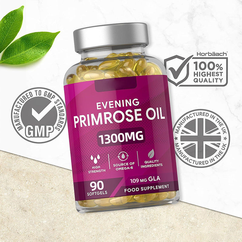 Evening Primrose Oil Soft Capsules 90 Count