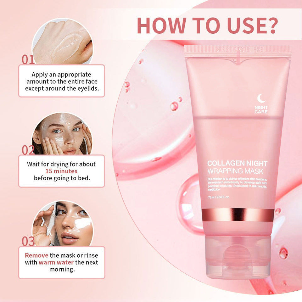 Collagen Tear-Off Facial Mask 75g Box - Skin Care & Anti-Aging