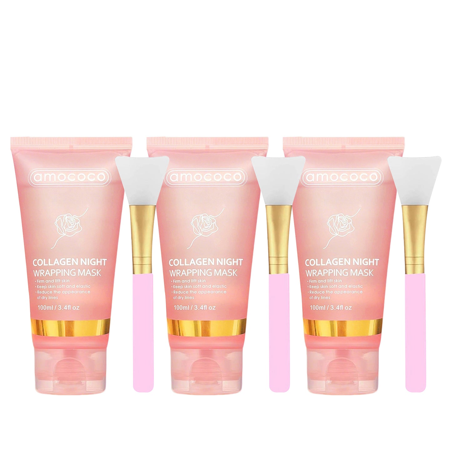 Collagen Night Wrapping Mask - Firming & Hydrating Overnight Face Treatment
