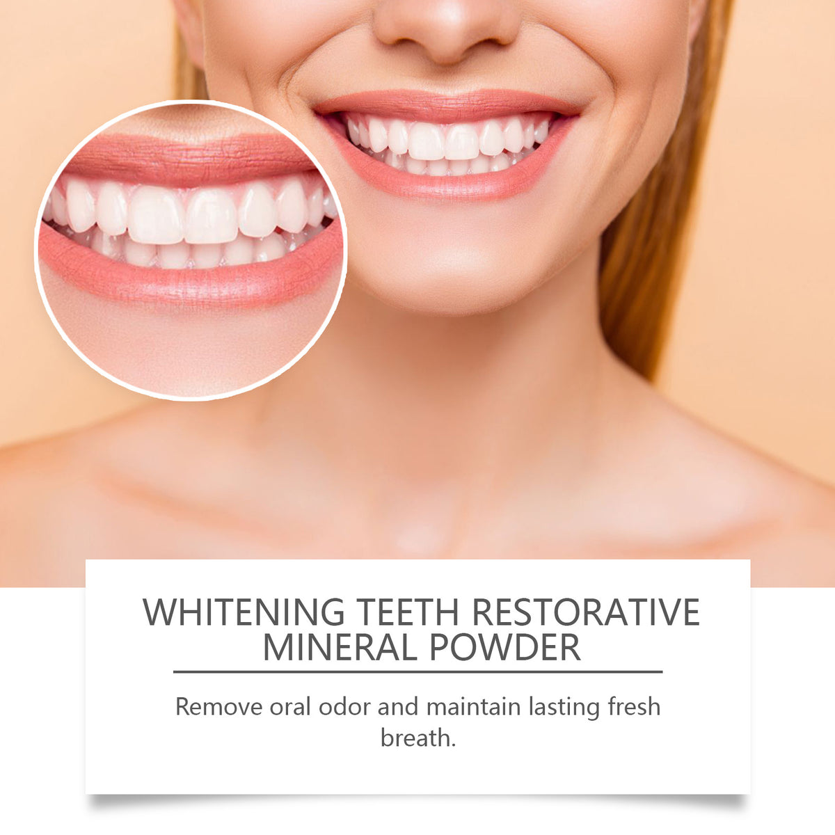 Purple Toothpowder Natural Oral Cleaning 50g Gentle Whitening & Fresh Breath