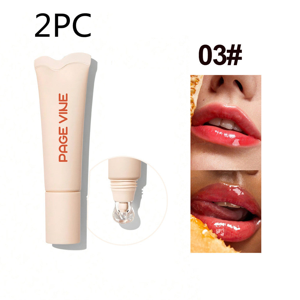 4-color Brightening Lip Balm Moisturizing Exfoliating Skin