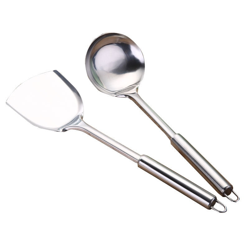 Stainless Steel Kitchen Utensils Set with Magnetic Handles - Multiple Sizes