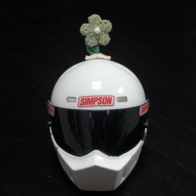 Decorative Sunflower Swing Flowers for Motorcycle Helmets - Home & Garden Accessory