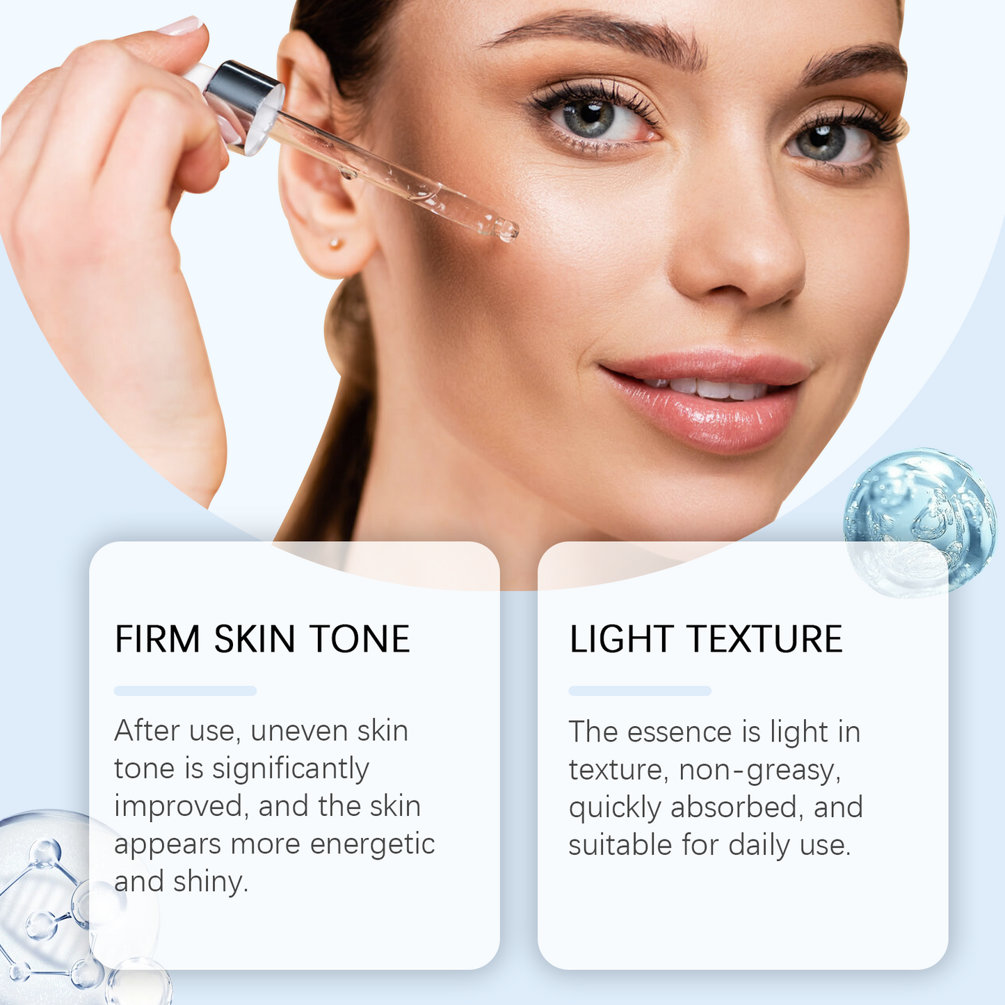 Hyaluronic Acid Facial Serum - Moisturizing & Firming Skin Repair Essence 30ml