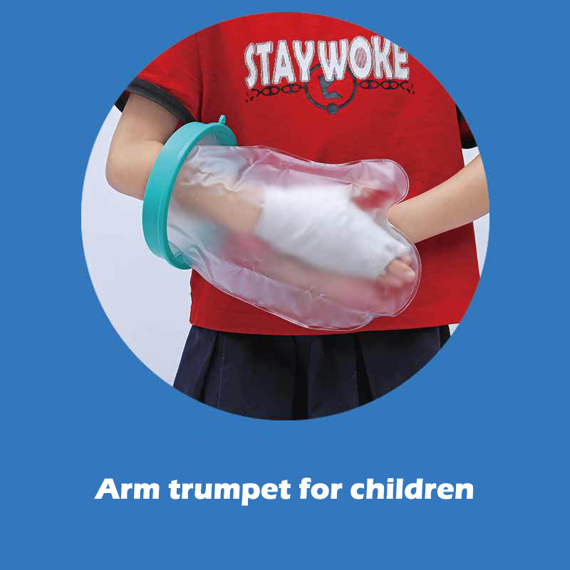 Waterproof Leg and Arm Protective Cover for Fracture Nursing - Reusable & Soft