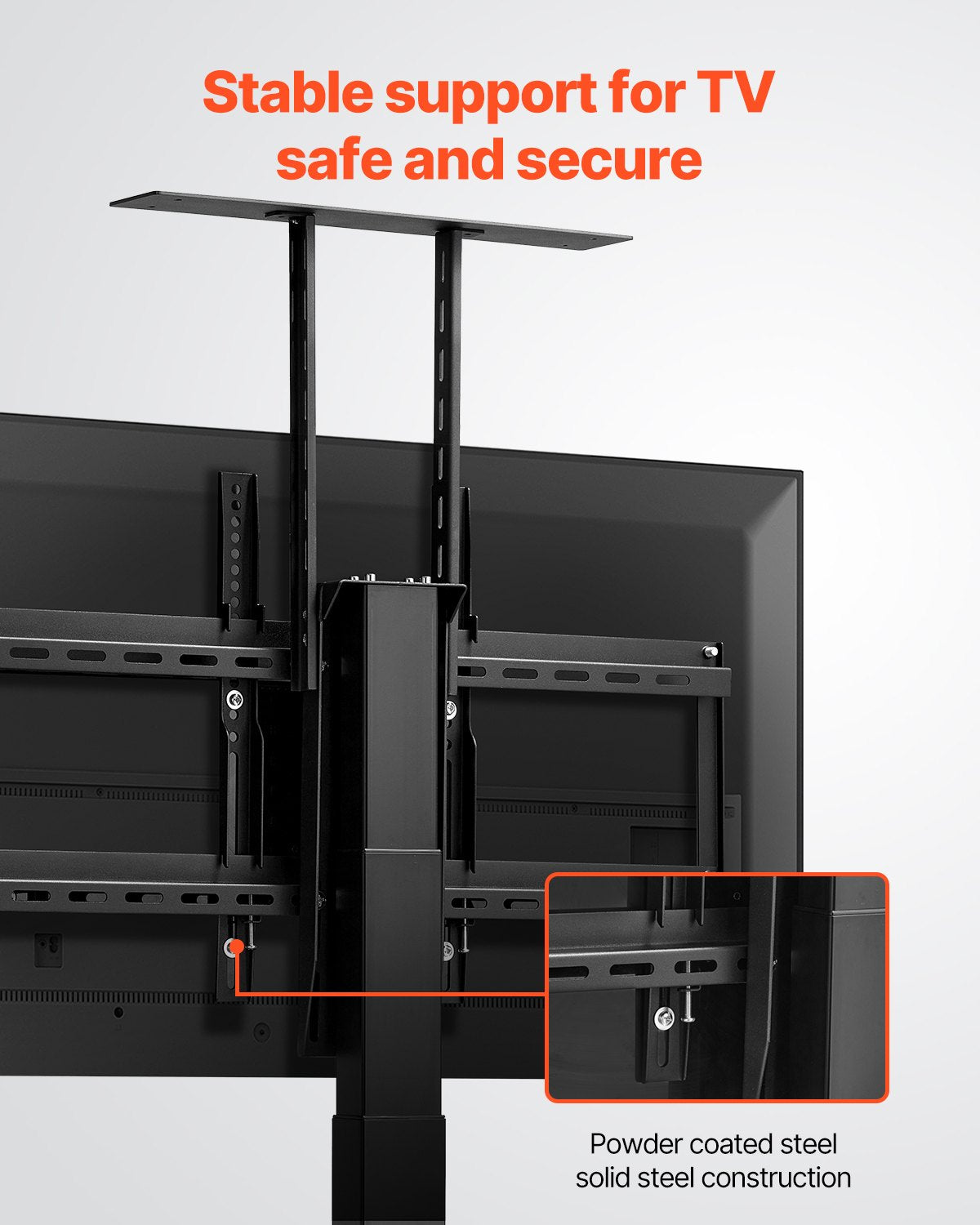 Motorized TV Lift Stand for 32-70 Inch TVs with Remote Control