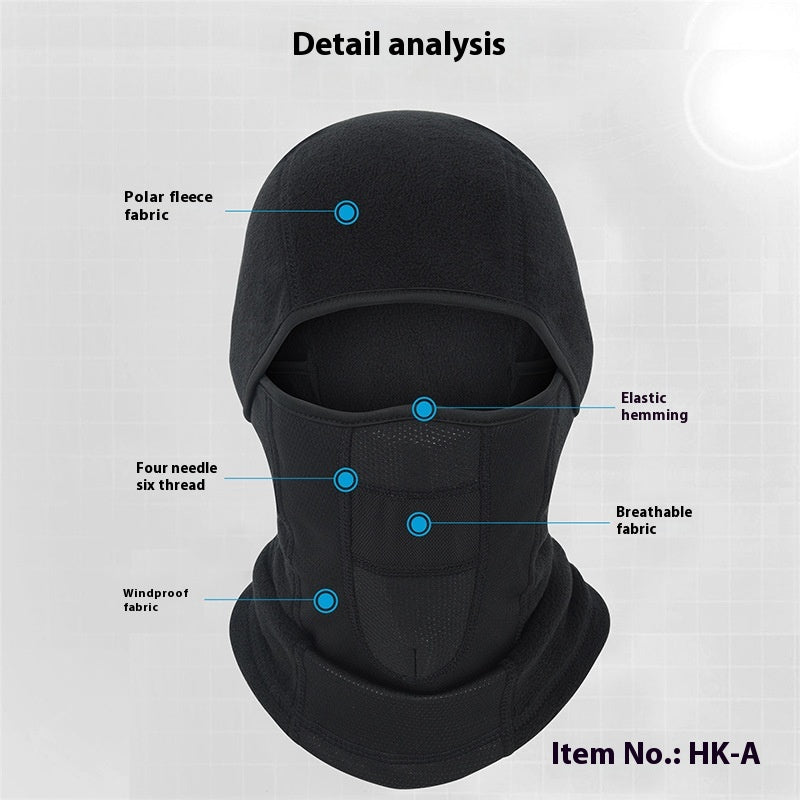 Windproof Cycling Mask - Waterproof Winter Hood