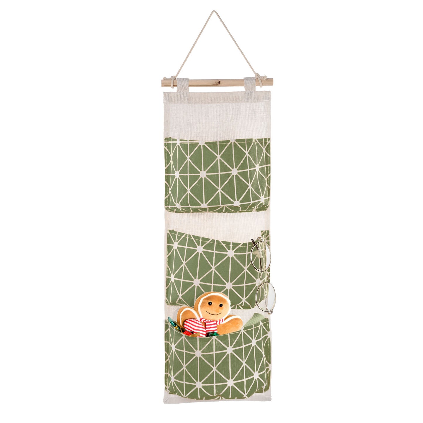1Pc Wall Mounted Storage Bag Door Closet Hanging Organizer Waterproof
