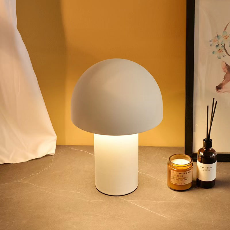 Minimalist LED Mushroom Table Lamp - Nordic Home Decor, Modern Night Light