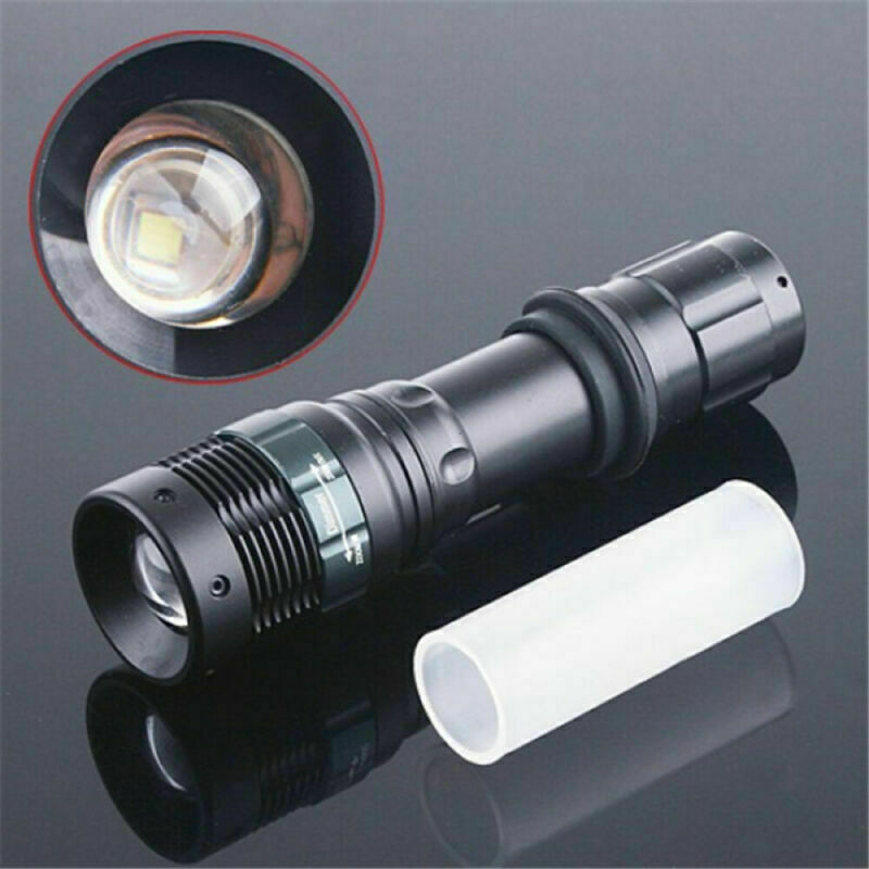 Super Bright 90000LM LED Handheld Searchlight Spotlight Rechargeable Flashlight