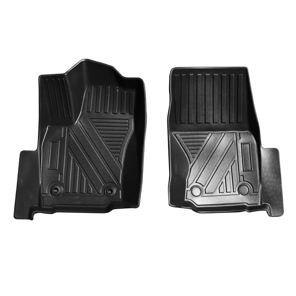 All Weather TPE Floor Mats for Toyota Tacoma 2024 - Black