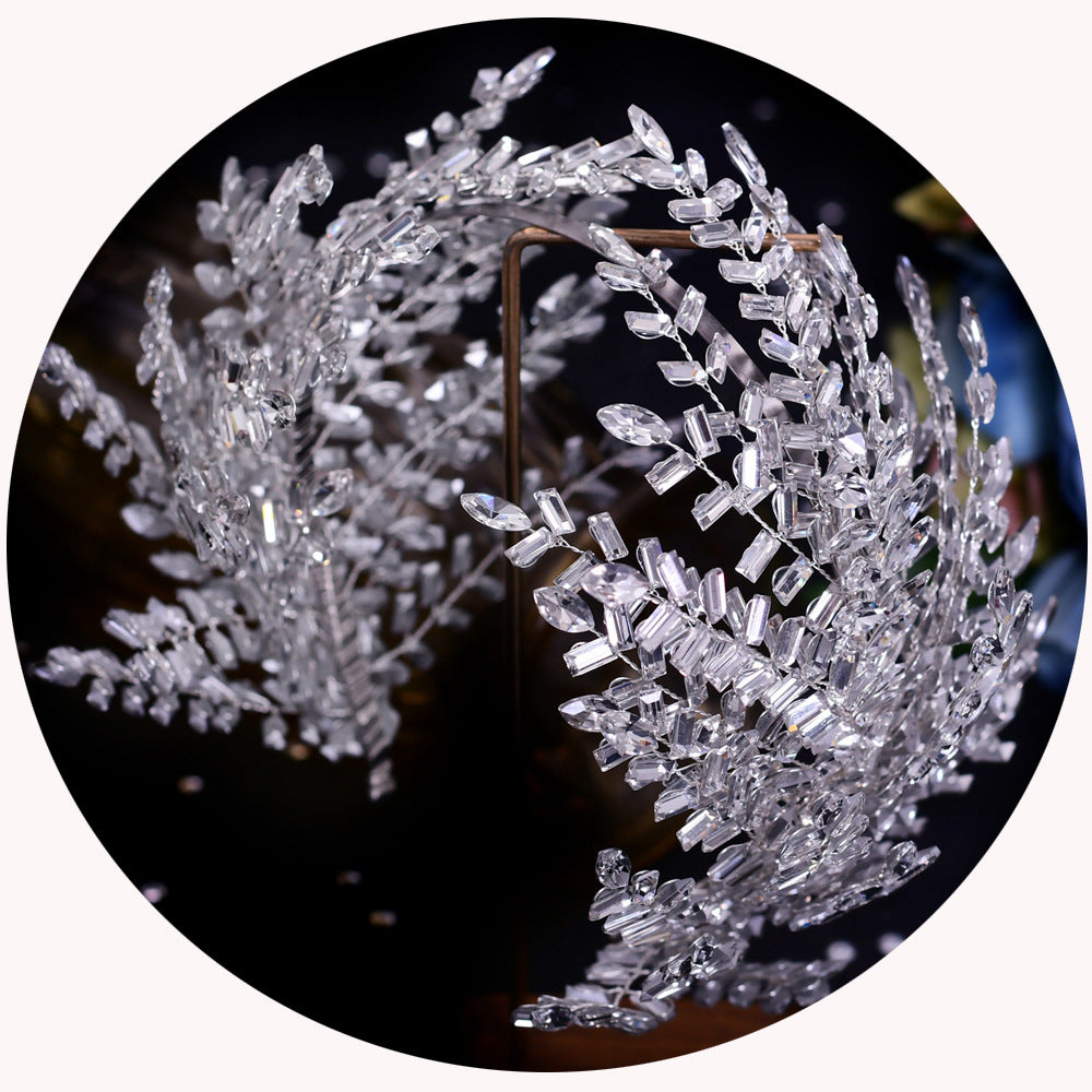 Rhinestone Wedding Headband - Crystal Hair Accessory