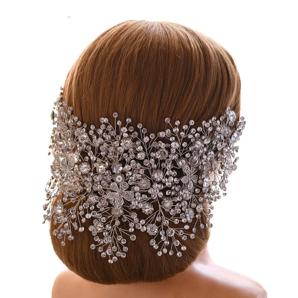 Rhinestone Crystal Headband Crown Hair Accessory