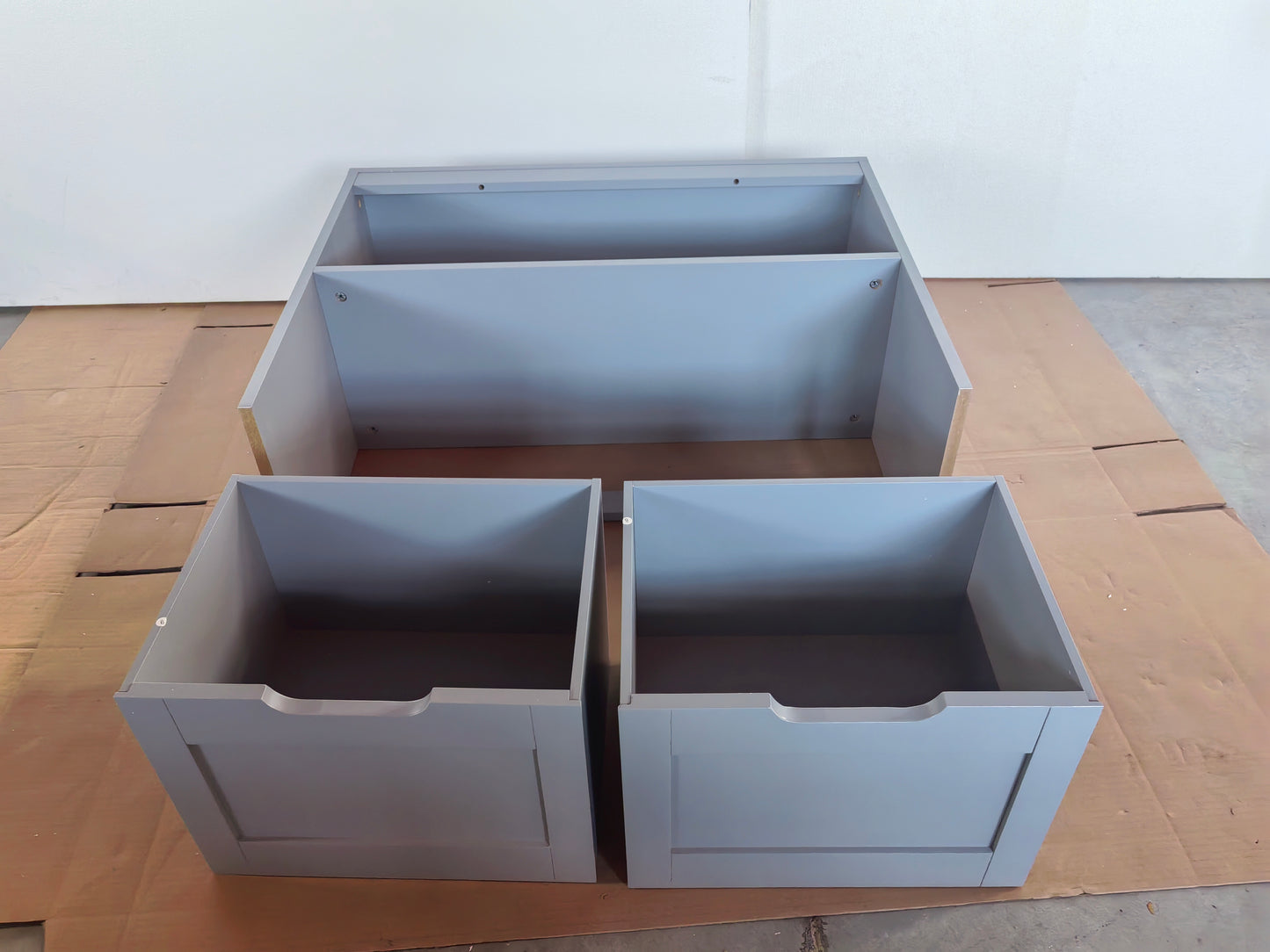 Gray Book Organizer & Toy Storage Cabinet - Large Capacity