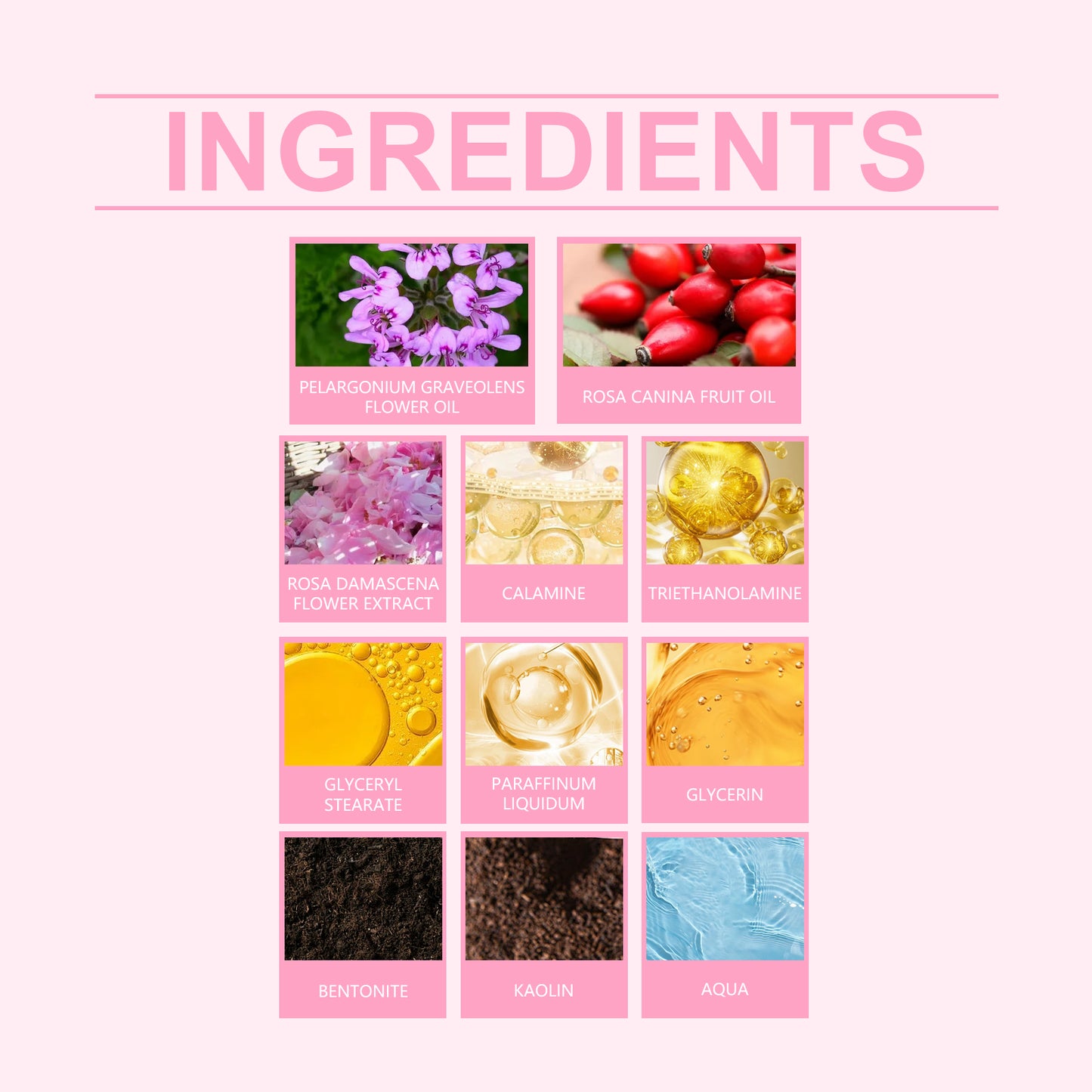 Rose Clay Face Mask - Deep Pore Cleansing & Hydrating Facial Treatment
