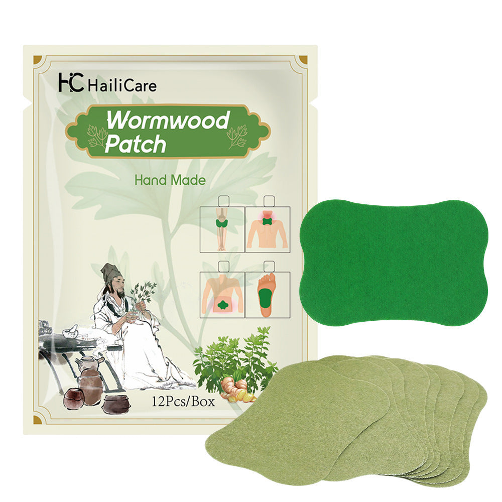 Herbal Knee, Lumbar, Cervical & Foot Patch Set for Pain Relief - 12 Patches