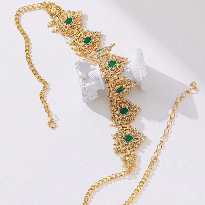 Elegant Gold-Plated Women’s Hair Accessory Headpiece - Fashionable Jewelry