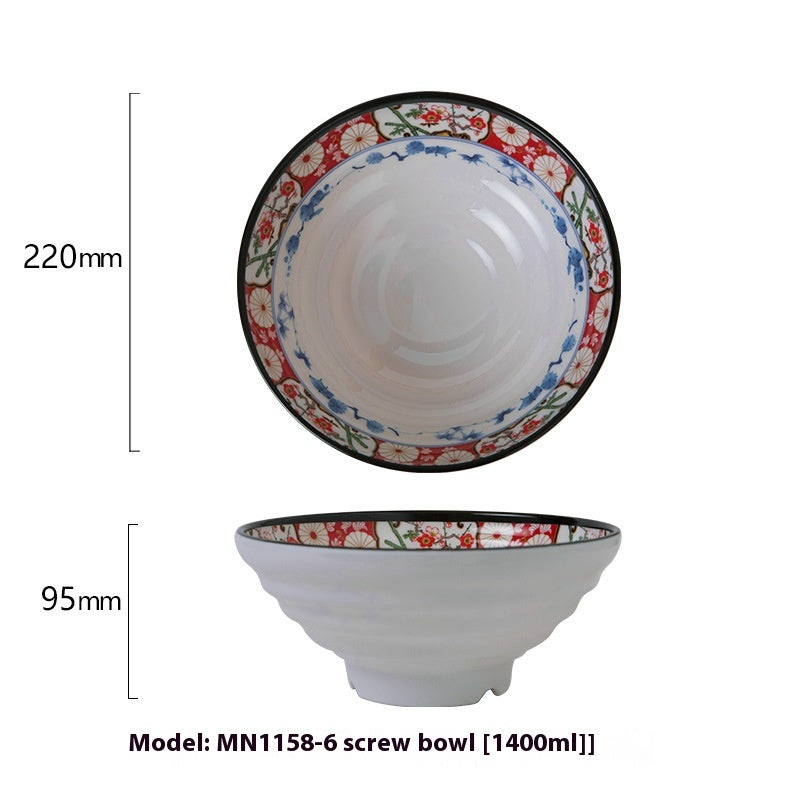 Japanese Cow-Shaped Porcelain Bowl Set for Kitchen & Dining