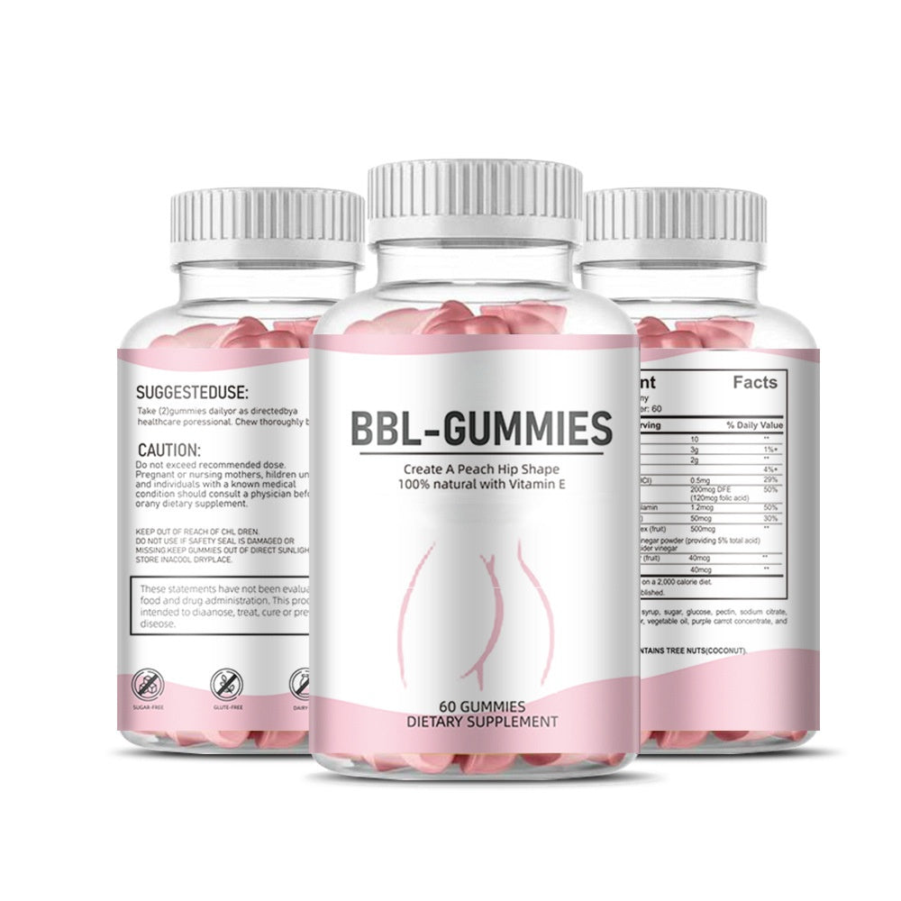 BBL Body Shaping Gummies - Hip Contour Support Soft Candy