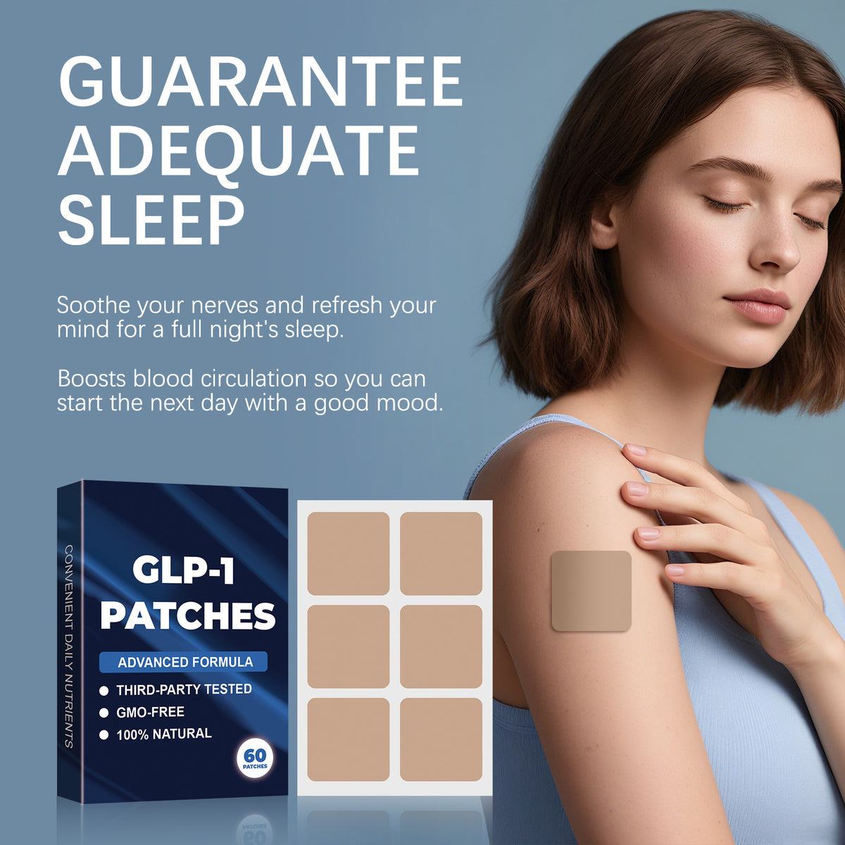 Sleep Patch Helps Stickers Improve Mental Strength