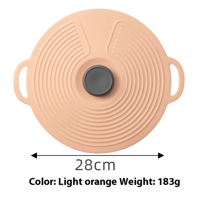Silicone Food Cover Set - Spill-Proof, Airtight, Reusable Pot Lids 15-31cm