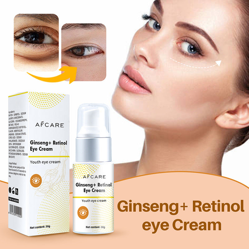 Ginseng Retinol Eye Cream for Fine Lines and Moisturizing - 30g