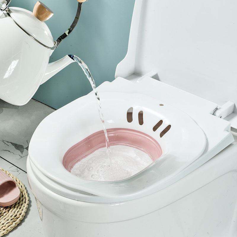 Foldable Bidet Basin for Maternity Care - Squat-Free Portable Bathroom Sink