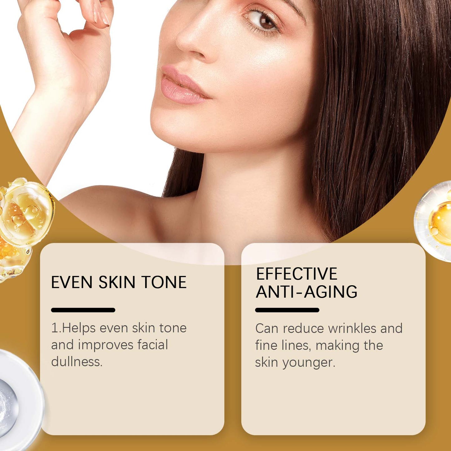 Moisturizing Snail Secretion Facial Serum - 100ml Anti-Aging Skin Care