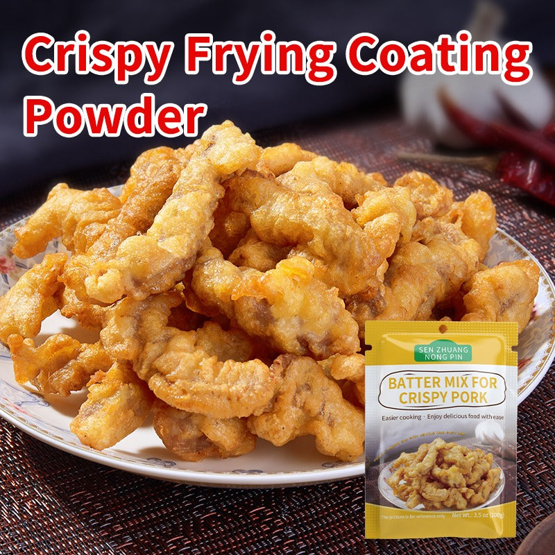 Crispy Pork Coating Mix - 3pcs for Chicken, Seafood & Veggies