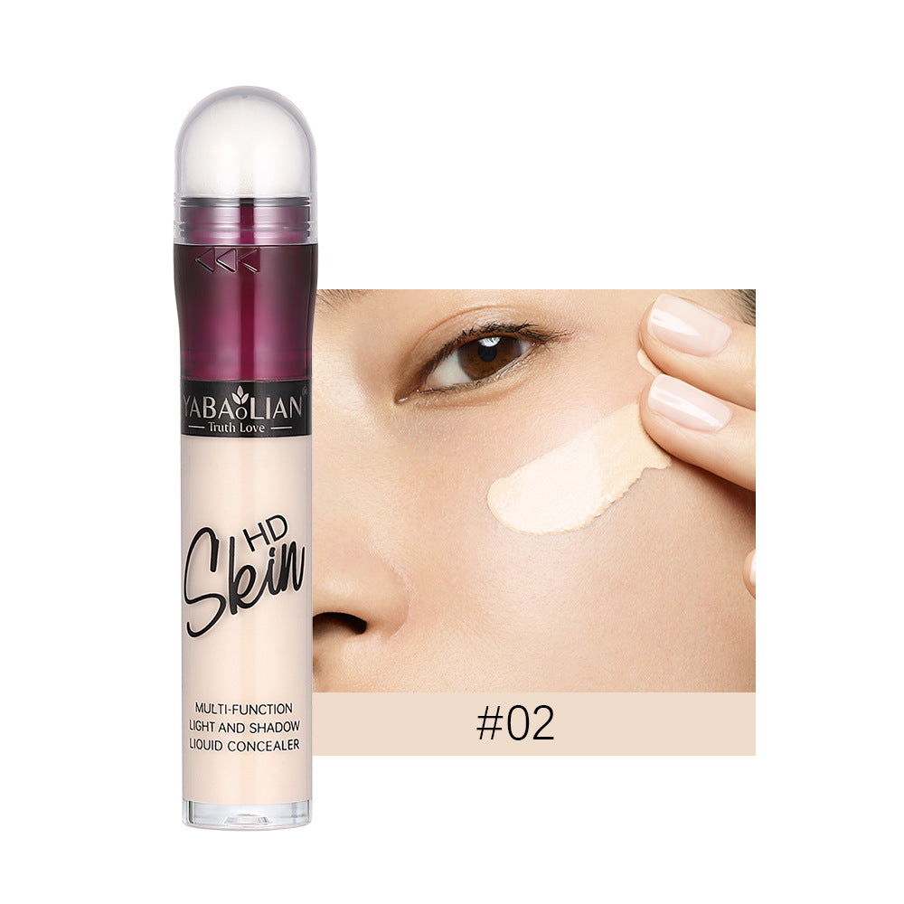 Liquid Foundation Concealer Makeup Set - Moisturizing Brightening, Waterproof, Multiple Colors