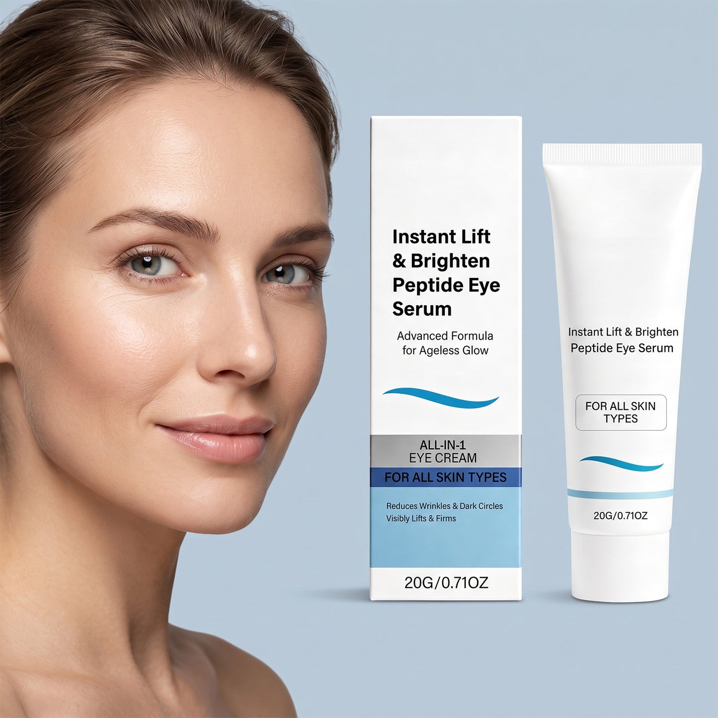 Hydrating Eye Care Serum for Replenishment - 20g Nourishing Eye Treatment