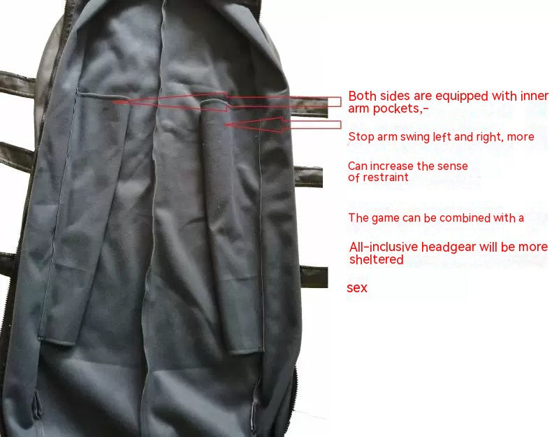 Adult Restraint Binding Bag for Men and Women, Multiple Sizes