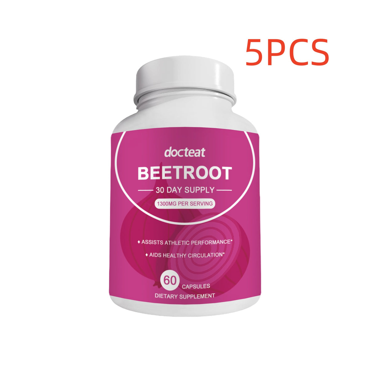 Beet Root Extract Capsules - Dietary Fiber Support