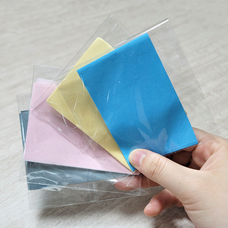 Oil-Absorbing Facial Sheets 100 Pieces for Oily Skin Summer Refresh