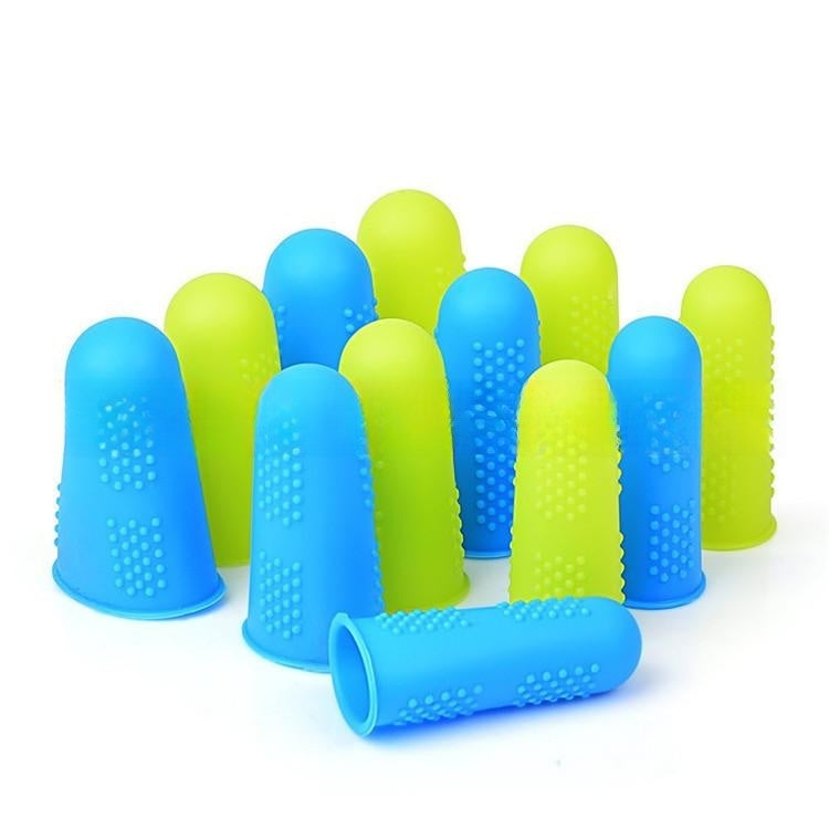 Silicone Finger Protectors Set Anti-Scald Heat-Resistant Finger Covers for Kitchen