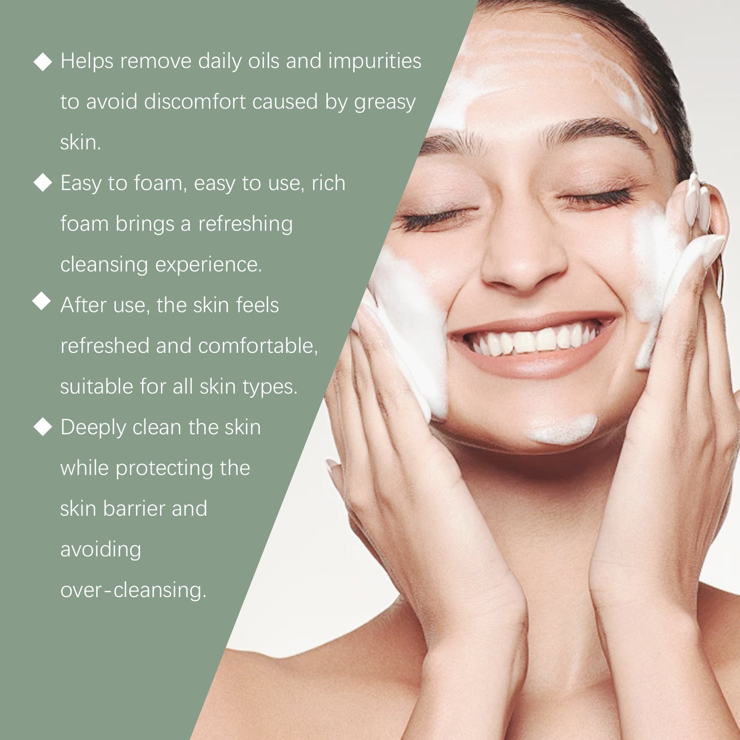 Gentle Facial Cleansing Soap - Pore Purifying & Acne Reducing Bar