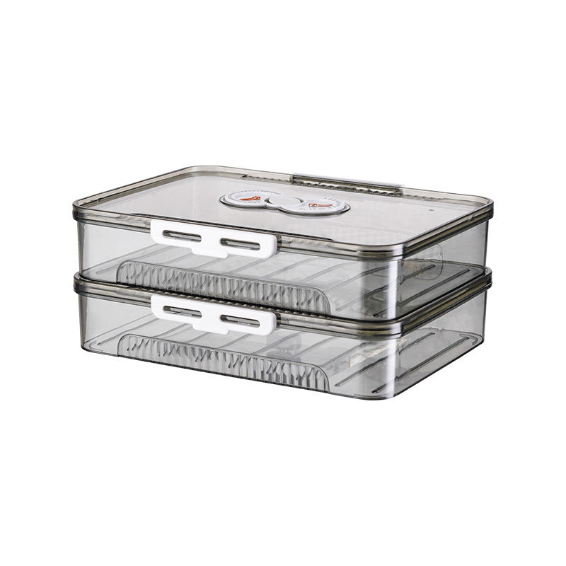 Food Grade Airtight Dumpling Storage Box - Freezer Safe, Multi-Layer Containers