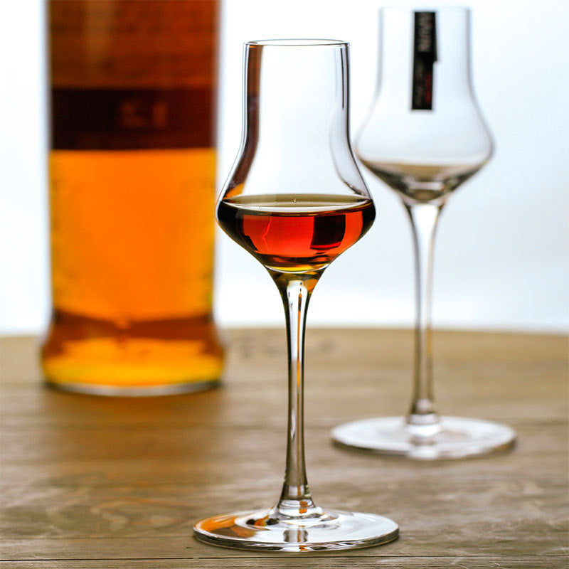 Whiskey Tumbler Glass Set - Tall Lead-Free Crystal Drinkware, Multiple Quantities