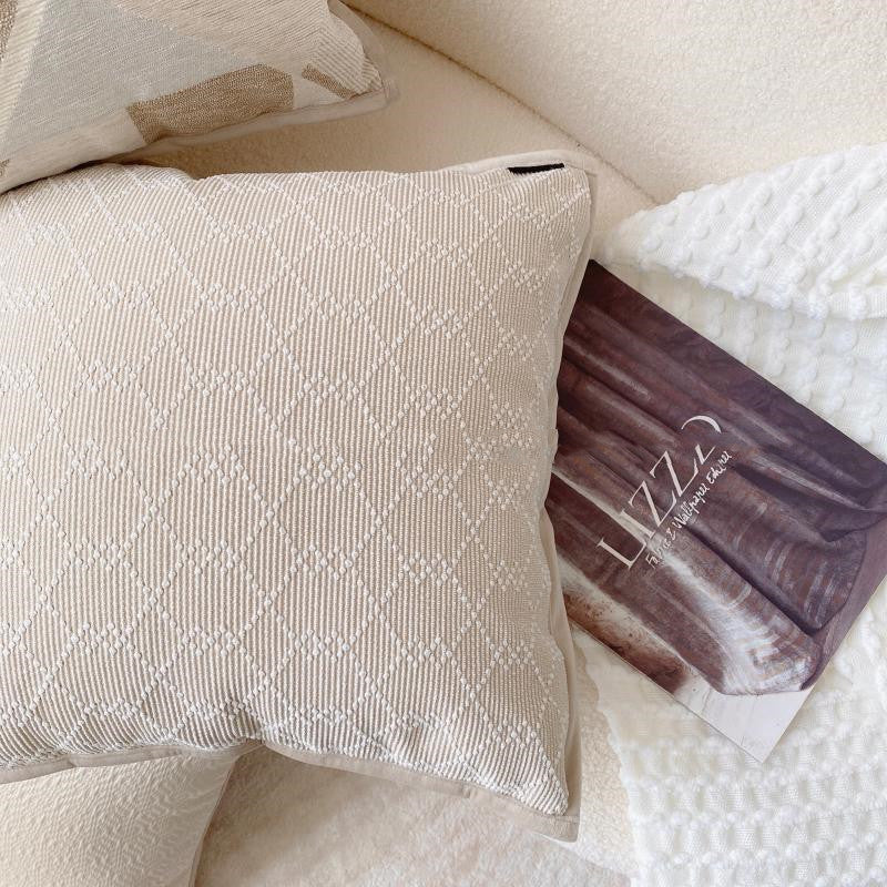 French Magnolia Sofa Cushion Cover 45x45cm Living Room Home Textile