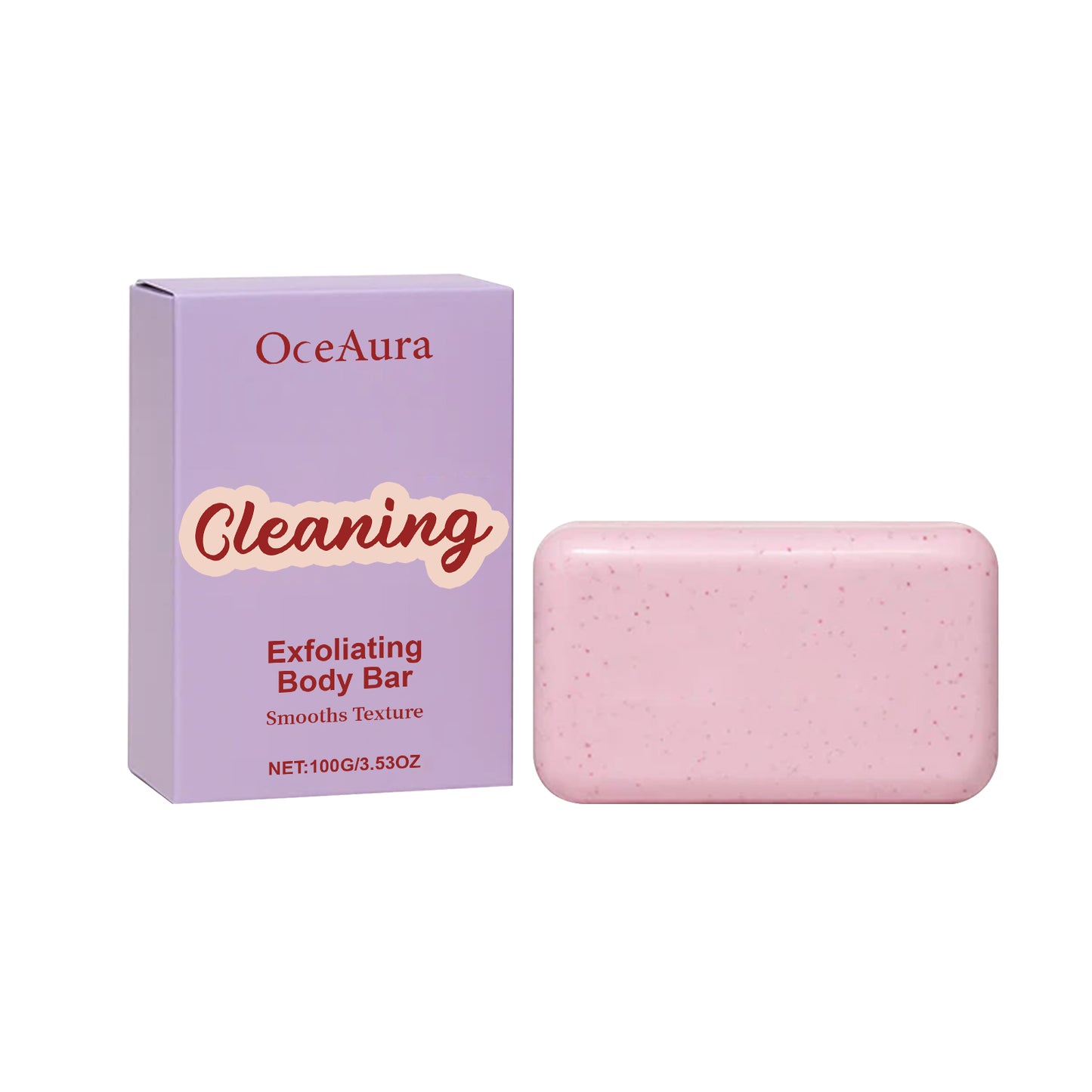 Exfoliating Body Cleansing Soap - Moisturizing & Fragrant Bath Bar