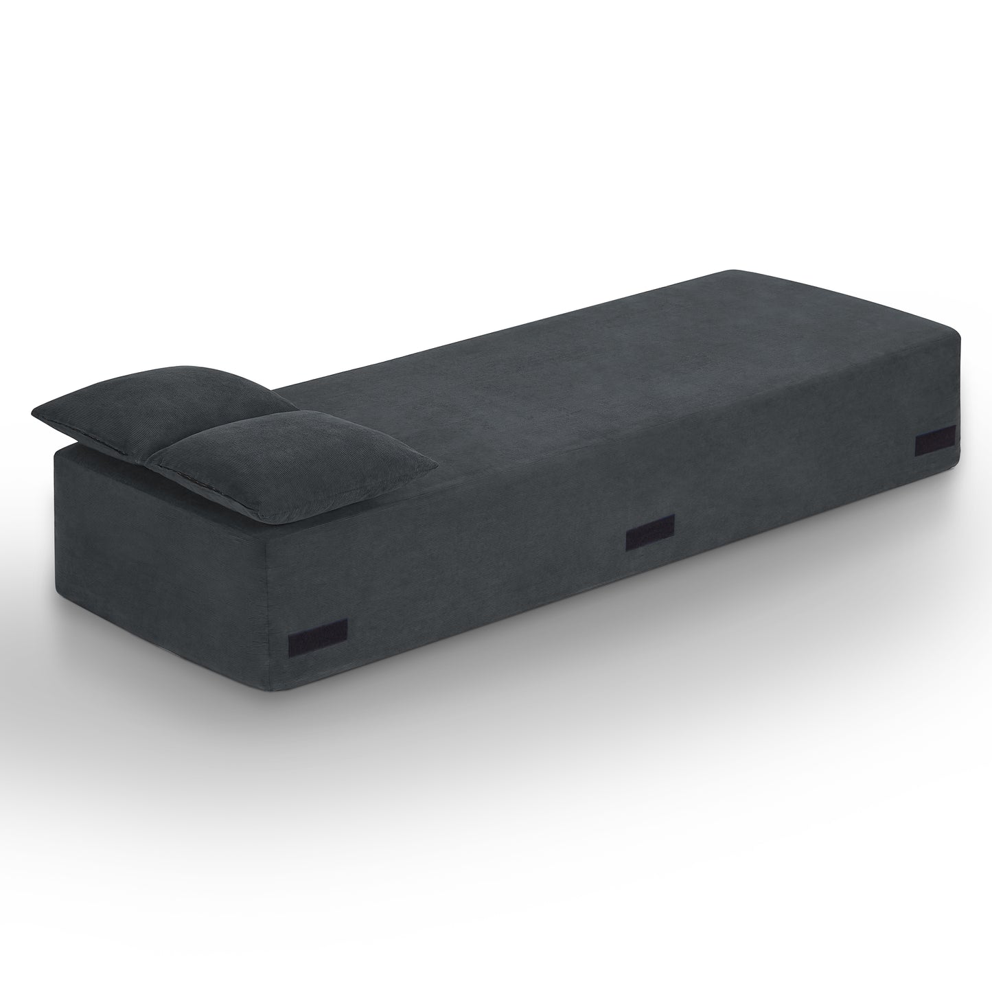 Modern 3-Seater Sofa - No Assembly, Compact Design, Gray