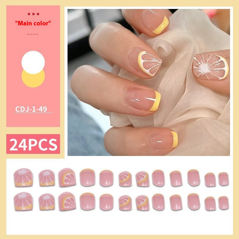 European, American & French Style Fake Nail Patch Set for Nail Art