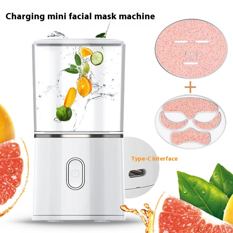 USB Charging Mini Facial Mask Machine - Rechargeable Beauty Tool